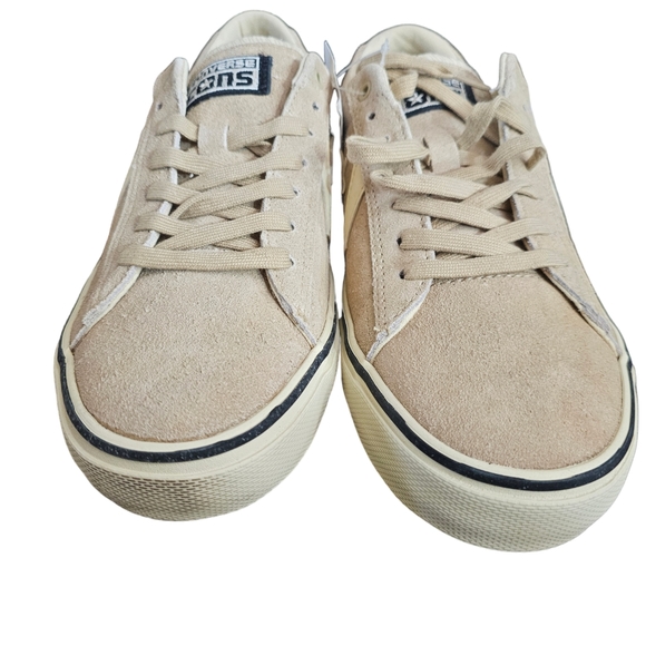 Converse Pro Leather Vulc Low Top Unisex Shoes Suede Hamadan Ivory NIB 9M/10.5W - Picture 2 of 14